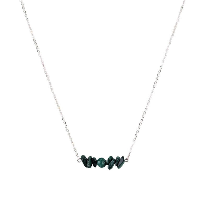 Malachite Bar Necklace
