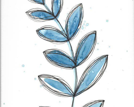 Watercolor 2026 Art Print