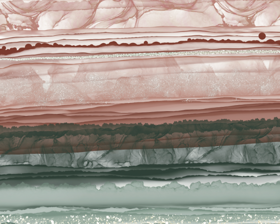 Layered Dreams Art Print