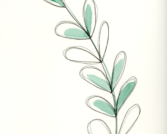 Watercolor 2232 Art Print