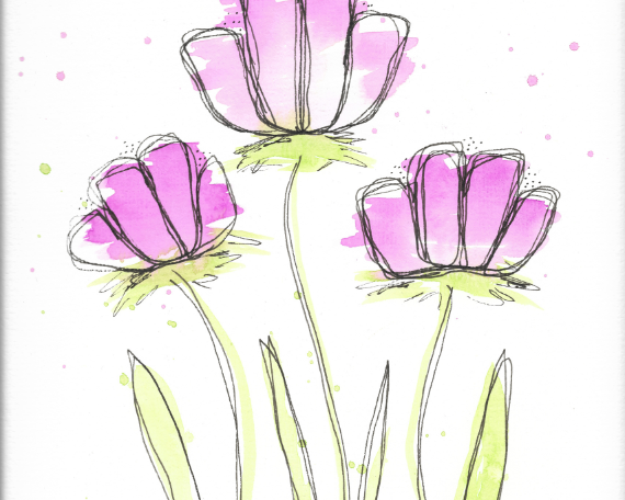 Watercolor 2041 Art Print