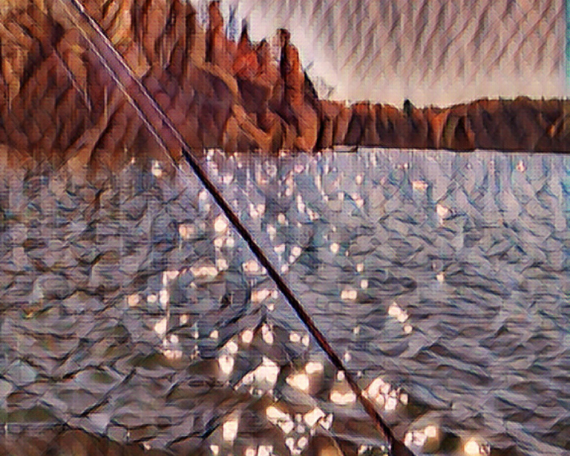 AuSable Sparkle Art Print