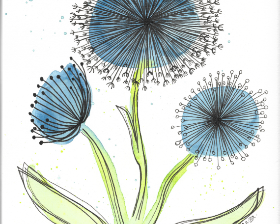 Watercolor 2023 Art Print
