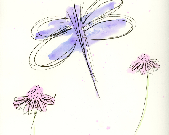 Watercolor 2217 Art Print