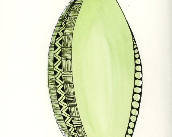 Watercolor 2225 Art Print