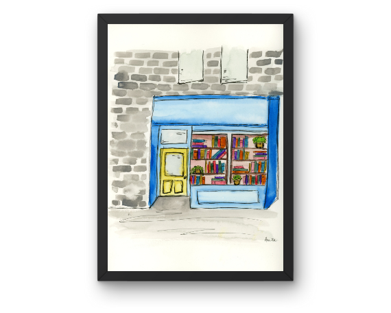 Watercolor 2191 Art Print