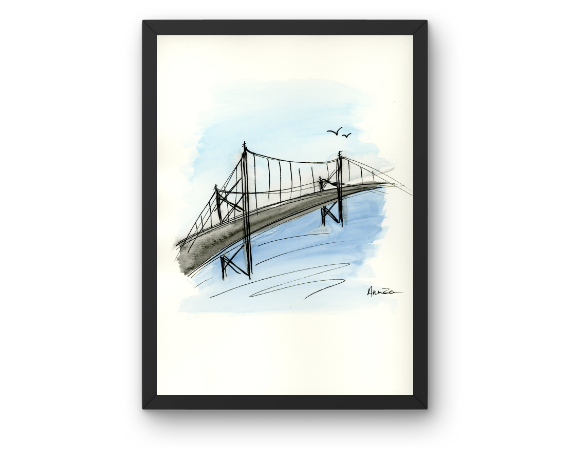 Watercolor 2193 Art Print