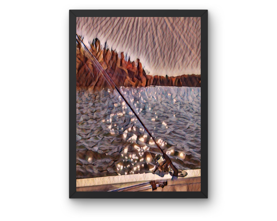 AuSable Sparkle Art Print