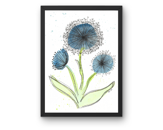 Watercolor 2023 Art Print