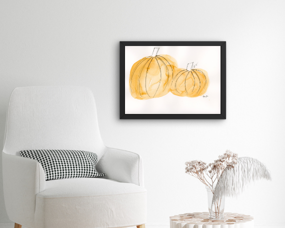 Watercolor 2170 Art Print