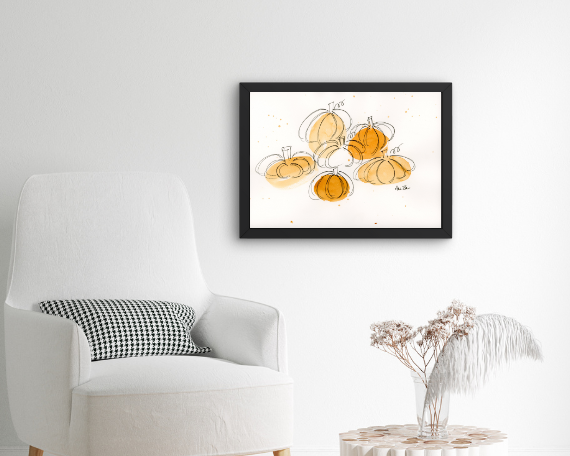 Watercolor 2179 Art Print