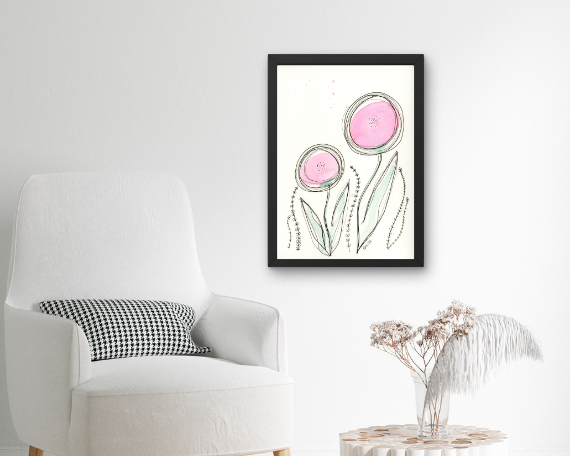 Watercolor 2171 Art Print