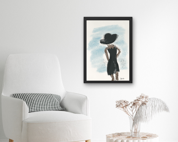 Watercolor 2276 Art Print