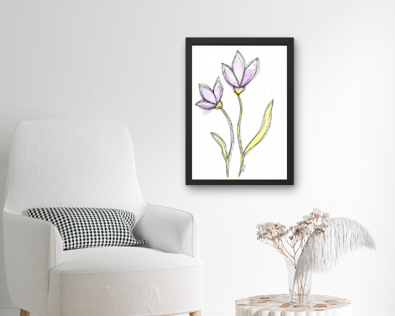 Watercolor 2019 Art Print
