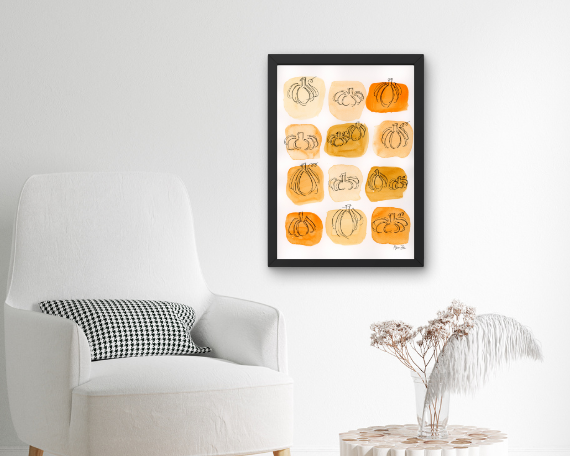 Watercolor 2204 Art Print