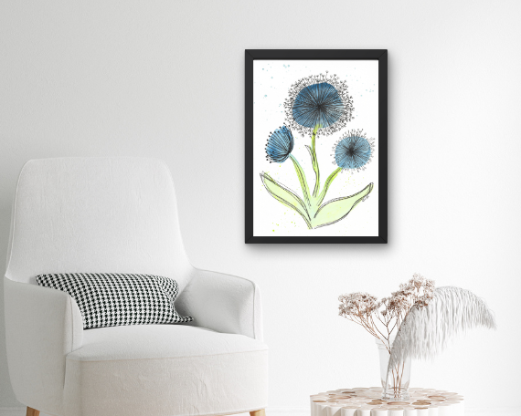 Watercolor 2023 Art Print