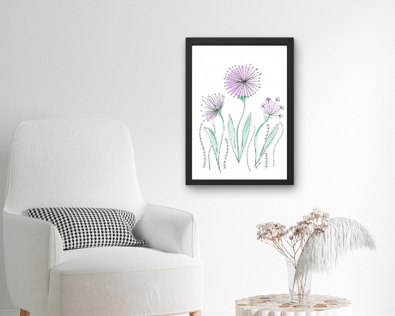 Watercolor 2033 Art Print