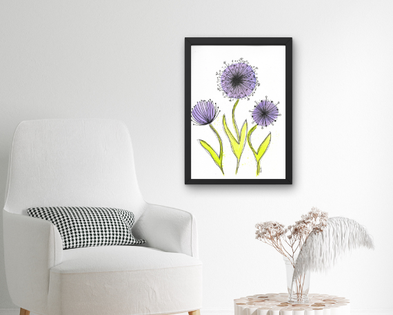 Watercolor 2022 Art Print