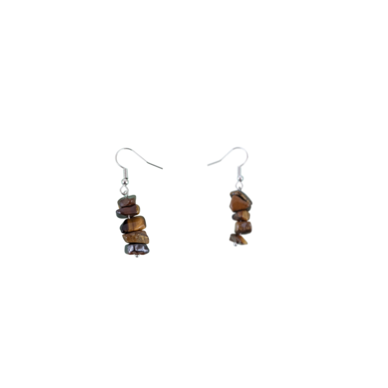 Tiger Eye Dangle Earrings