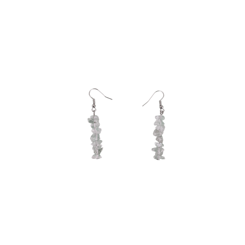 Crystal Quartz Dangle Earrings