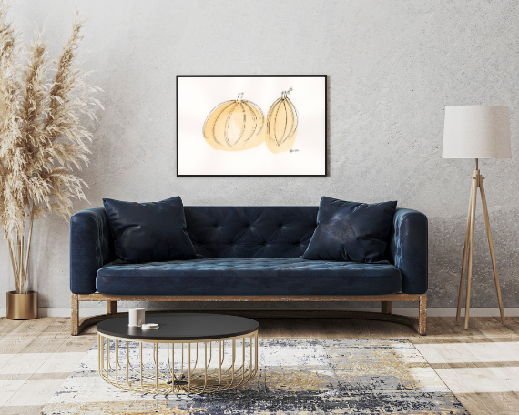 Watercolor 2187 Art Print