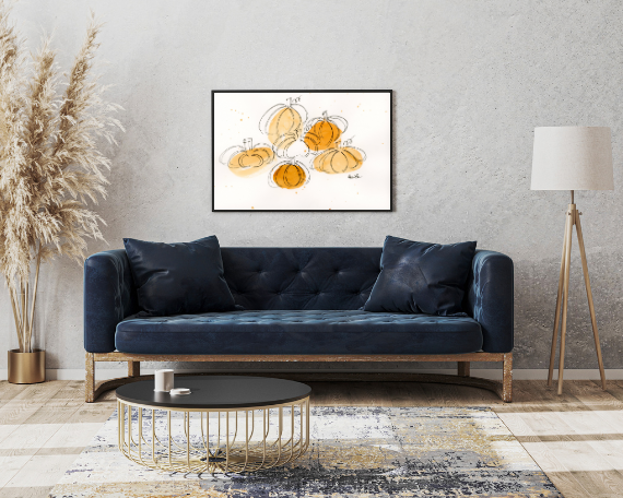 Watercolor 2179 Art Print