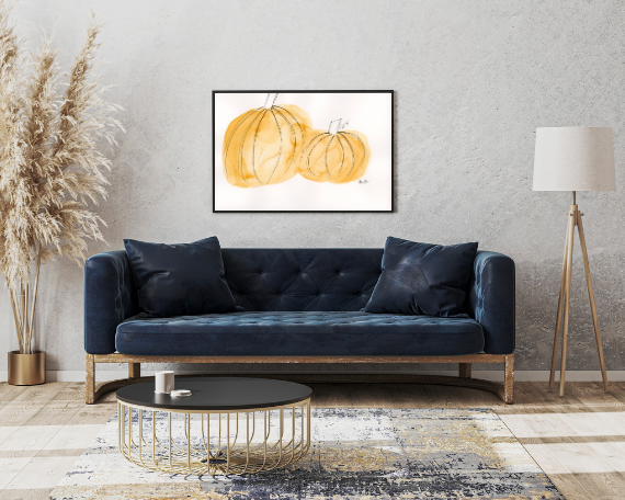 Watercolor 2170 Art Print