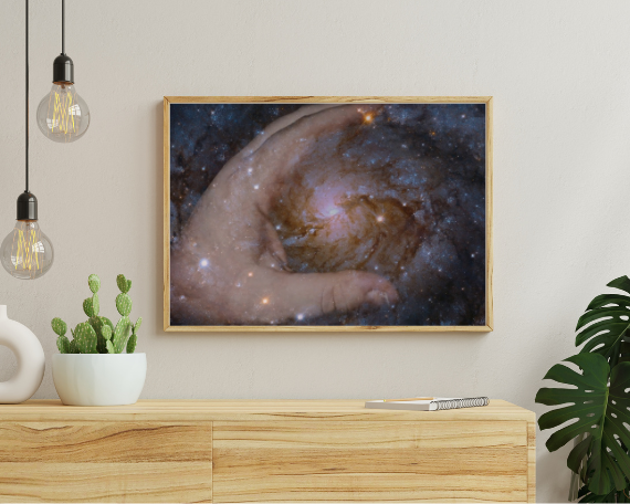 Holding Starlight Art Print