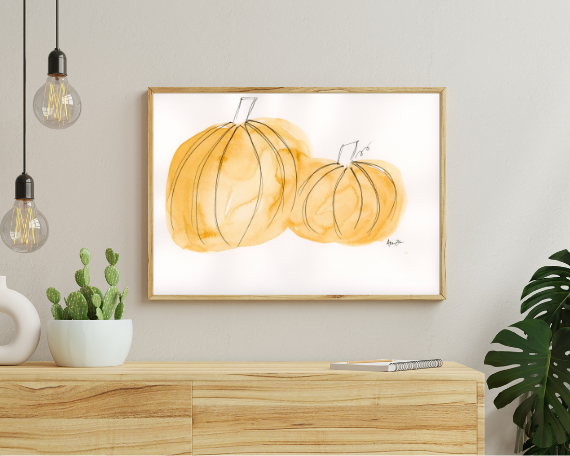 Watercolor 2170 Art Print