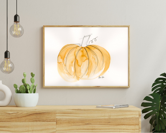 Watercolor 2226 Art Print