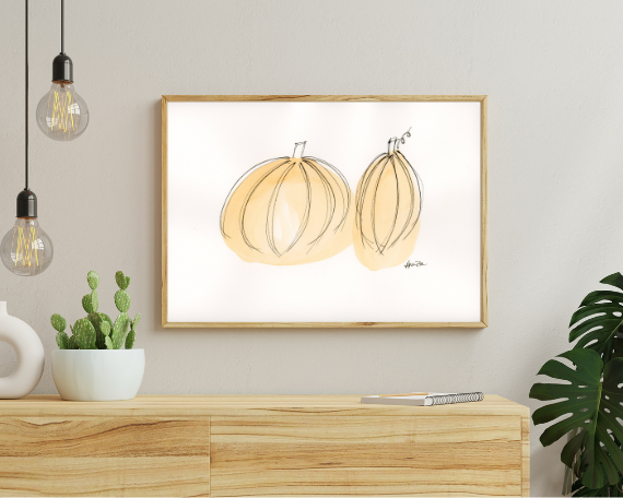 Watercolor 2187 Art Print