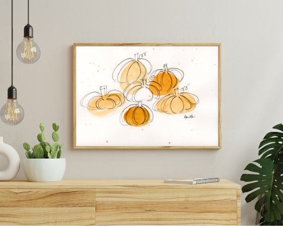 Watercolor 2179 Art Print