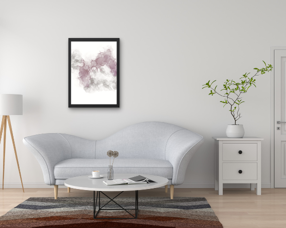 Spilled Wine Art Print
