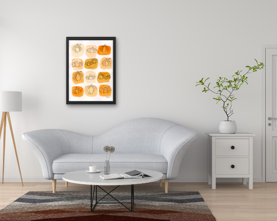 Watercolor 2204 Art Print