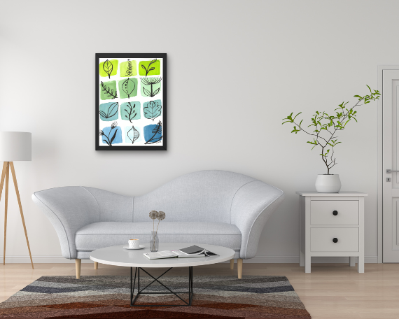Watercolor 2055 Art Print