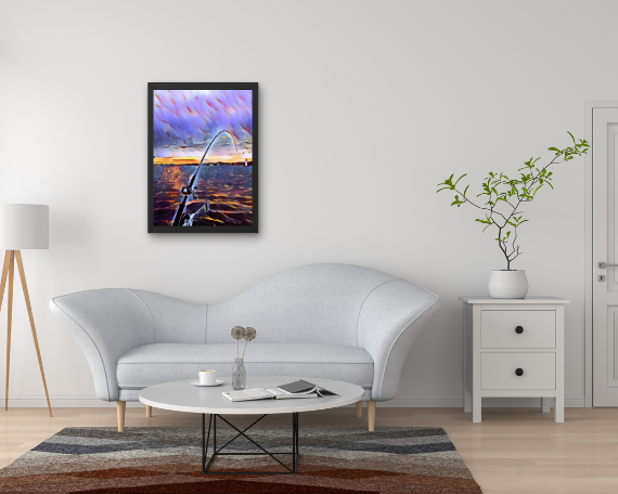 Pier Point Art Print