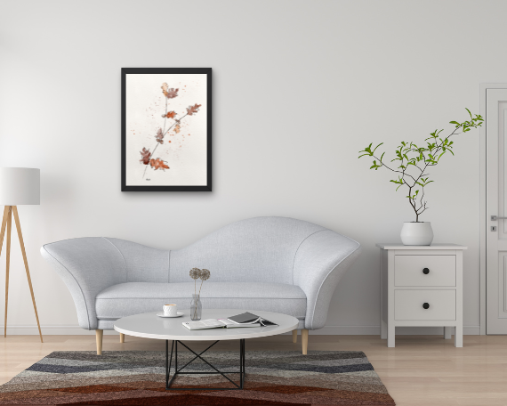 Watercolor 2248 Art Print
