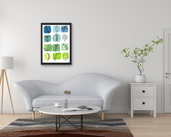 Watercolor 2056 Art Print