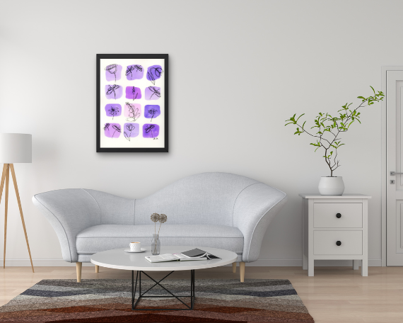 Watercolor 2178 Art Print