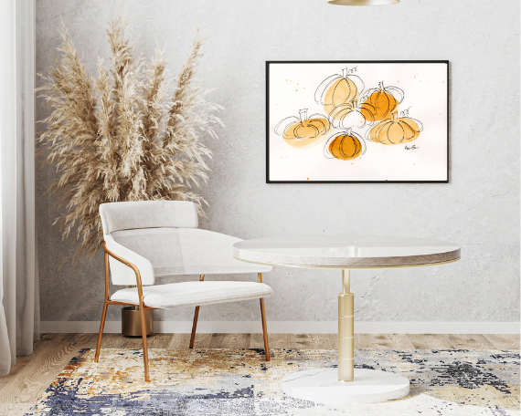 Watercolor 2179 Art Print