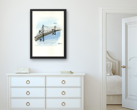 Watercolor 2193 Art Print