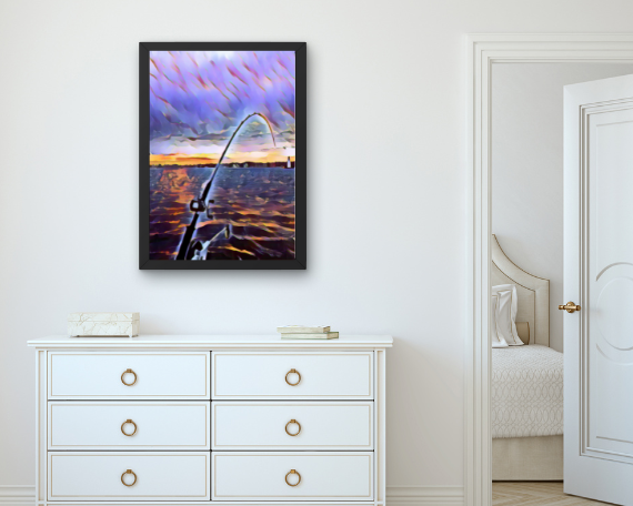Pier Point Art Print