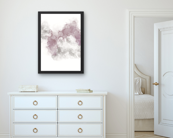 Spilled Wine Art Print