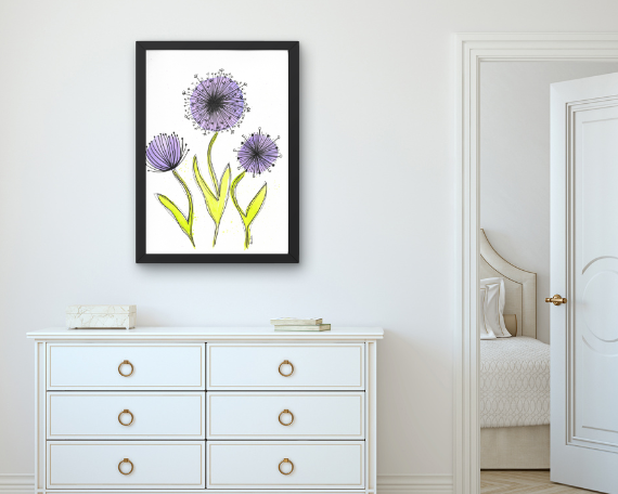 Watercolor 2022 Art Print