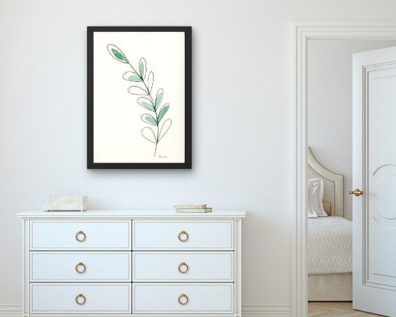 Watercolor 2232 Art Print