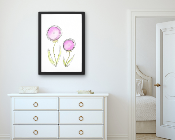 Watercolor 2061 Art Print