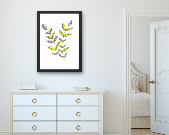 Watercolor 2017 Art Print