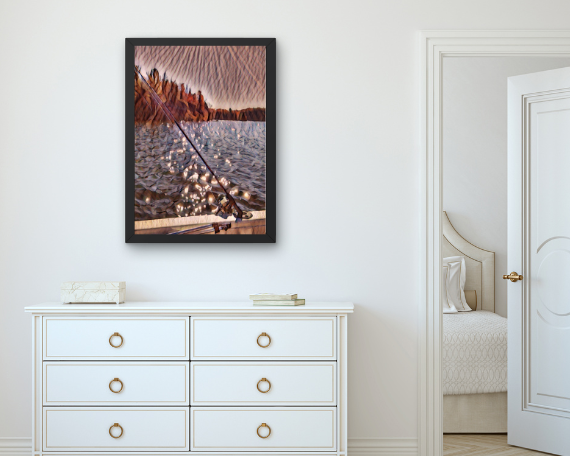 AuSable Sparkle Art Print