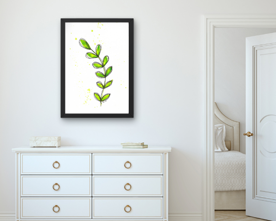 Watercolor 2027 Art Print