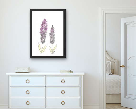 Watercolor 2039 Art Print